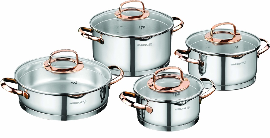 A1040 Rosanna 8 pcs. Cookware Set