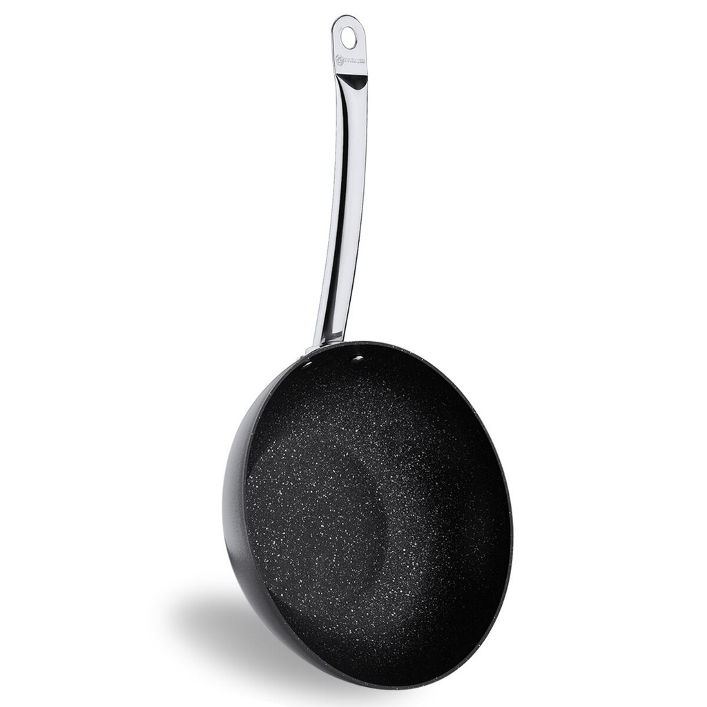 A2837 Proline Nero Wok 30x8,6