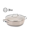 A1263 Granita Alu. Low Casserole 26x7cm / 3.5l.