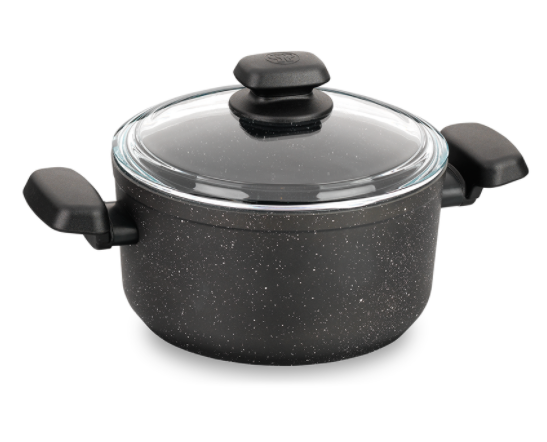 A1342 Ornella Alu. Casserole 24x12.5 cm / 5.0 l.