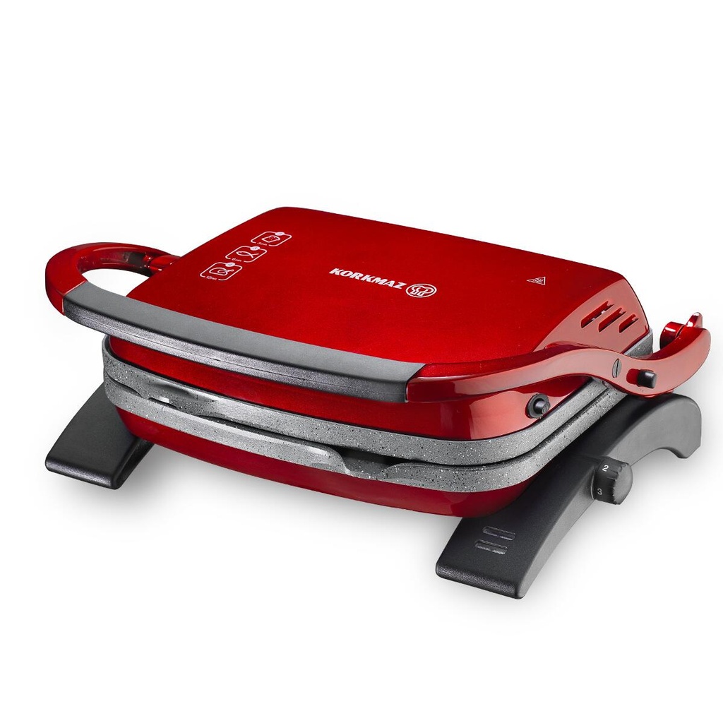 A329-16 Tostkolik Toaster - Red/Granite-