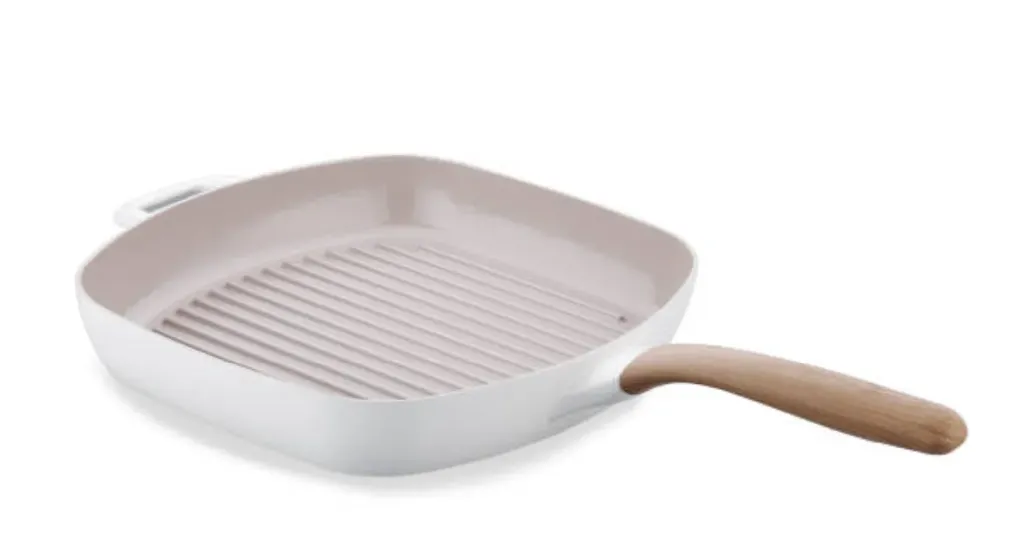A2985 Gusto Ceramic Square Grill Frypan 28x28
