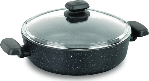 A1344 Ornella Alu. Low Casserole 26x7 cm / 3.5 l.