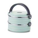 A5525-1 Essentials Warm Lunch Box 1200ml - Green
