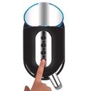 A862-01 Kahvekolik Aqua Coffee Machine Black/Chrome