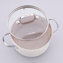 A1261 Granita Alu. Casserole 24x12.5cm / 5.0l.