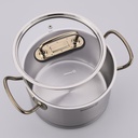 A1148 ProLine 8 pcs. Cookware Set - Gold