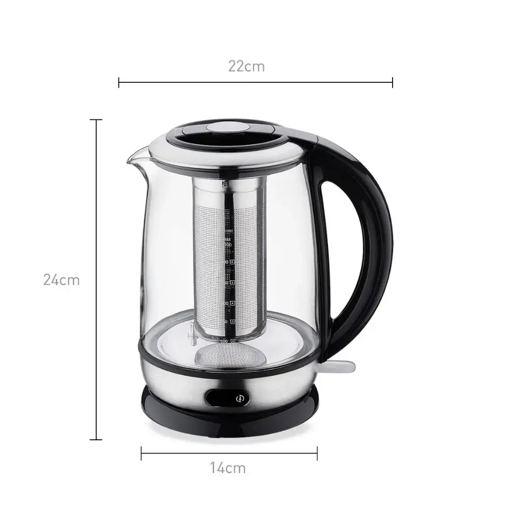 VETRINA Electrical Kettle 1850 - 2200 Watt 1,70 Lt, A961 