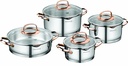 A1040 Rosanna 8 pcs. Cookware Set