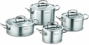 A1147 ProLine 8 pcs. Cookware Set - Inox