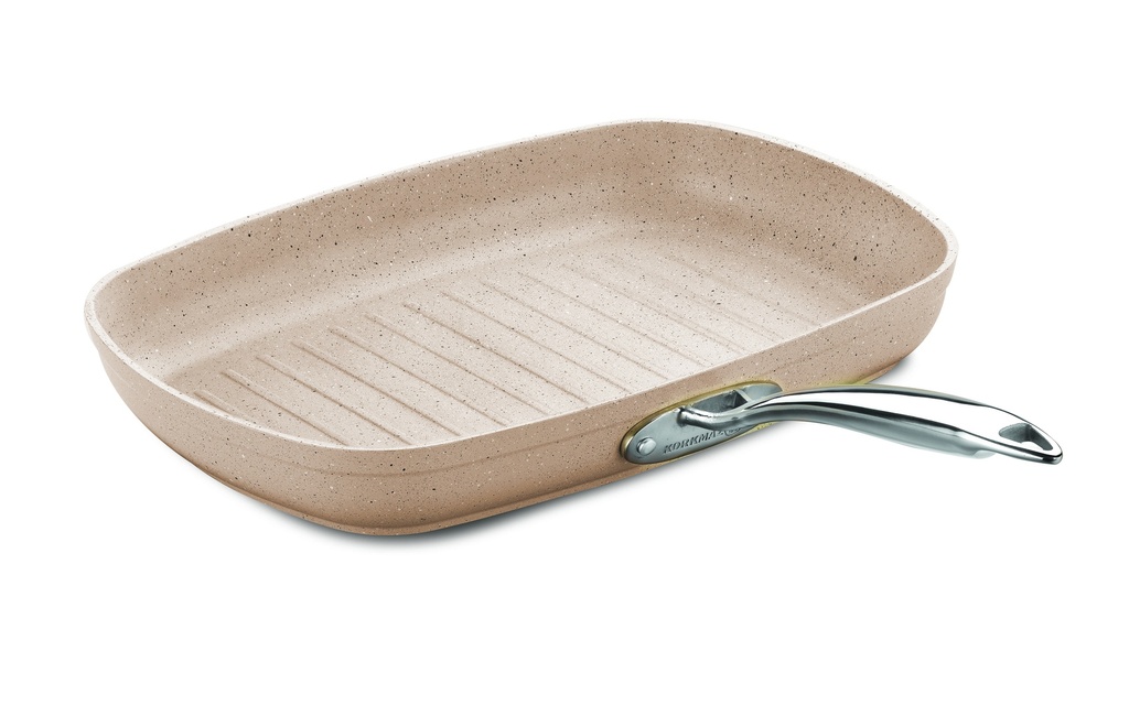 A1269 Granita Rectangle Alu. Grill Frypan w/out lid 3.2L.