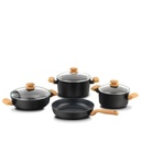A1249 Montana Alu. 7 pcs. Cookware Set-