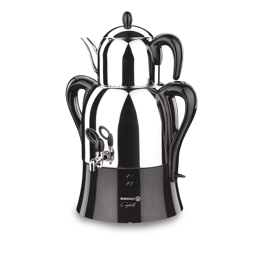 A341-04 Çaykolik Electrical Samovar - Black