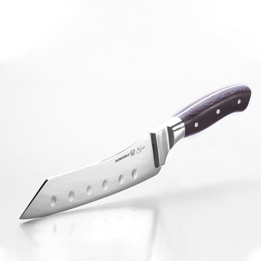 A712-05 Sürmene Santoku Chef Knife 17cm