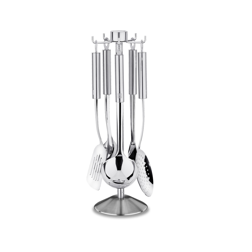 A546-02 Twisty Serving Set 6 pcs - Satin