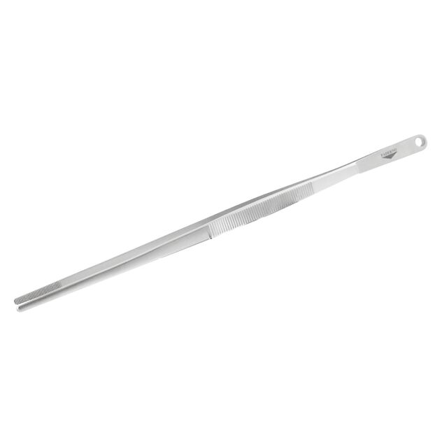 Paderno World Cuisine 11.88" Straight Stainless Steel Cooking Tongs Set of 2