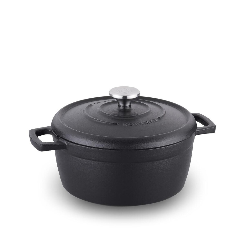 Cast Grill Casserole 24x10,5 cm Black, A2829 