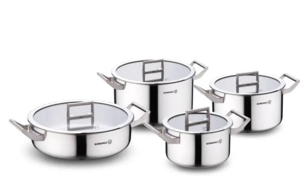A2786 Plata 8 pcs Cookware Set