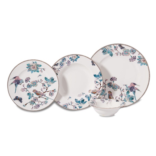 A8878 Vanessa Coll. 24 pcs Dinner Set (Round)