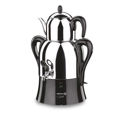 A341-04 Çaykolik Electrical Samovar - Black