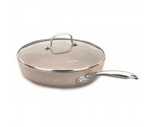 A1266-1 Granita Alu. Frypan 28x5.5cm / 3.0l. w/lid
